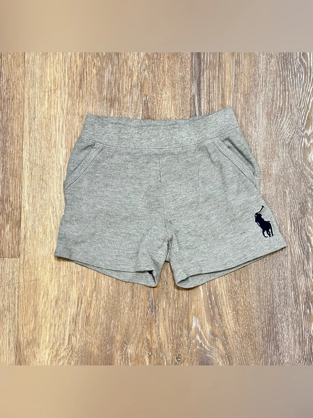 EUC Ralph Lauren Baby Boys Fleece Pull On Shorts